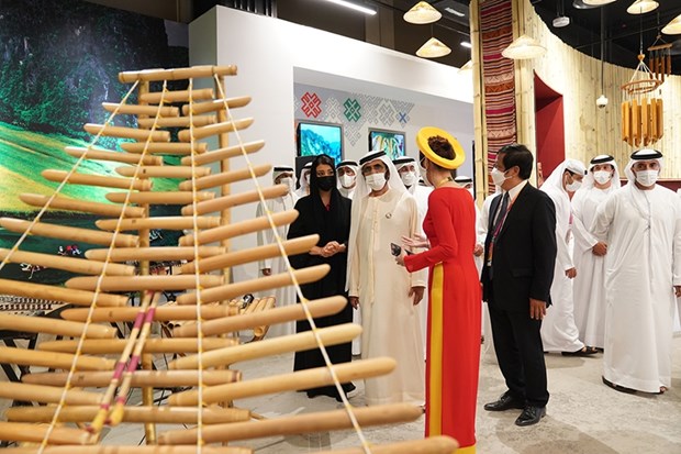 Ruler of the Emirate of Dubai visits Vietnam Pavilion at Expo 2020